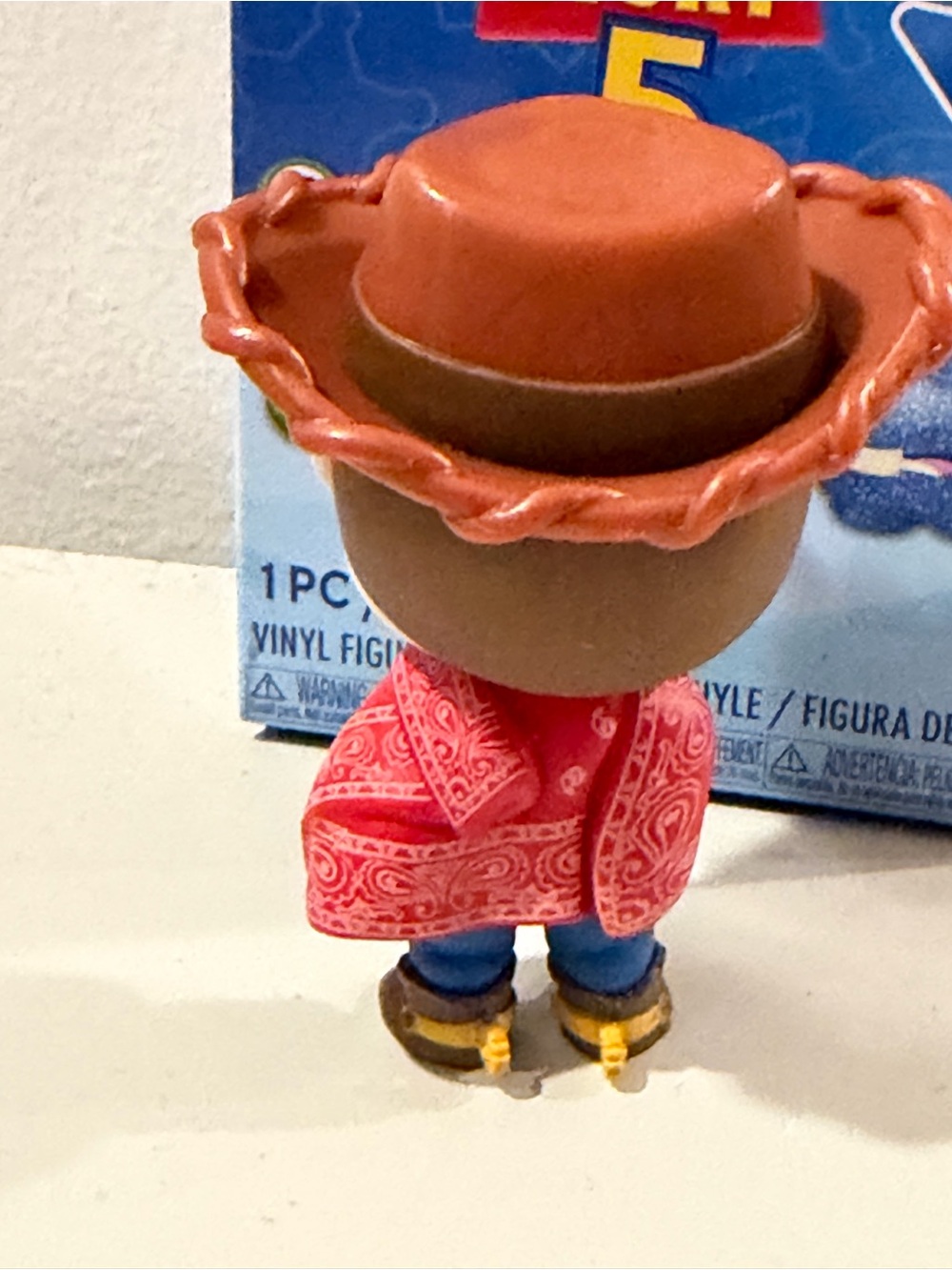 Funko Toy Story 5 Woody Vinyl Figure with Red Bandana and Brown Hat - Picture 3 of 8